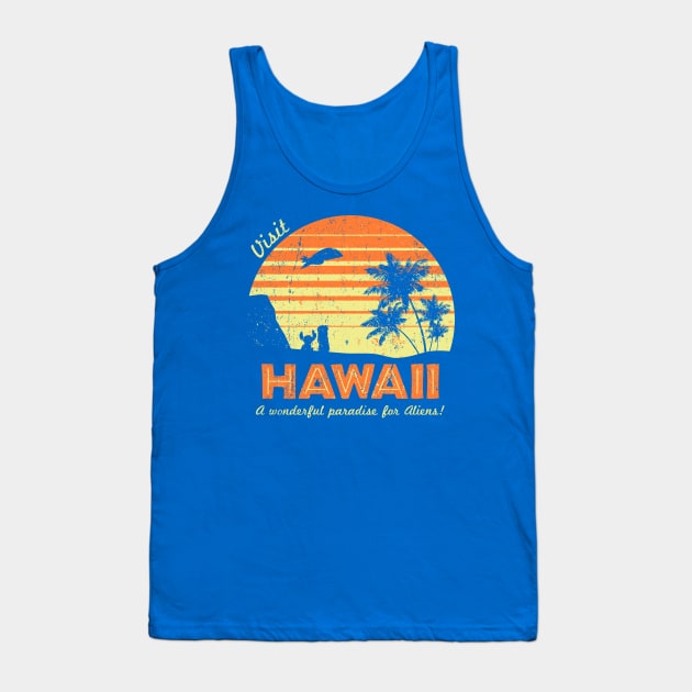 Visit Hawaii Tank Top by alecxps